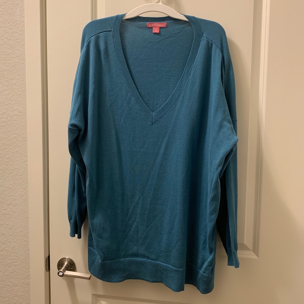 V-Neck Pullover Sweater